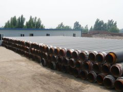 Prefabricated polyurethane buried insulation pipe